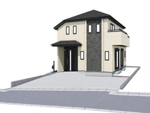 【神奈川県/横浜市青葉区元石川町】横浜市青葉区元石川町新築戸建 完成予想図：図面を基に描き起したもので、実際とは多少異なる場合があります。