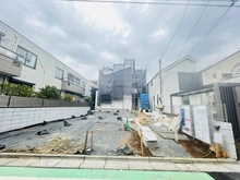 【東京都/目黒区八雲】目黒区八雲4丁目 新築戸建 建築中の外観