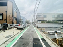 【東京都/目黒区八雲】目黒区八雲4丁目 新築戸建 前面道路