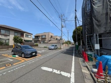 【東京都/世田谷区東玉川】世田谷区東玉川1丁目　新築戸建 前面道路