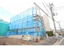 【東京都/大田区田園調布南】大田区田園調布南新築戸建て 建築中の外観