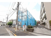 【東京都/大田区田園調布南】大田区田園調布南新築戸建て 建築中の外観
