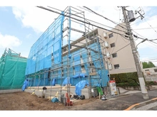 【東京都/大田区田園調布南】大田区田園調布南新築戸建て 建築中の外観