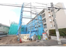 【東京都/大田区田園調布南】大田区田園調布南新築戸建て 建築中の外観