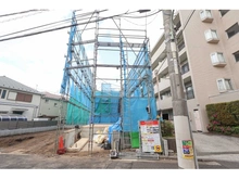 【東京都/大田区田園調布南】大田区田園調布南新築戸建て 建築中の外観