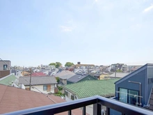 【東京都/世田谷区豪徳寺】世田谷区豪徳寺1丁目新築戸建 眺望：ルーフバルコニーから