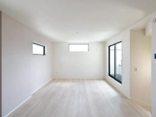 【東京都/足立区江北】足立区江北3丁目　新築戸建2号棟 リビング・ダイニング：床暖房付き