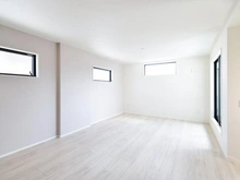 【東京都/足立区江北】足立区江北3丁目　新築戸建2号棟 リビング・ダイニング：床暖房付き