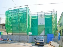 【東京都/日野市平山】日野市平山3丁目　新築戸建 建築中の外観