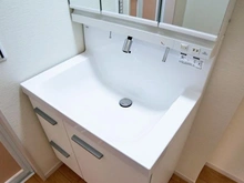 【東京都/調布市深大寺南町】調布市深大寺南町2丁目新築戸建 洗面室：洗面ボール