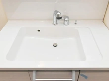 【神奈川県/相模原市南区大野台】相模原市南区大野台3丁目 　新築戸建1号棟 洗面室：洗面ボール