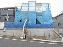 【東京都/稲城市平尾】稲城市平尾2丁目　7号棟 建築中の外観：全13棟
