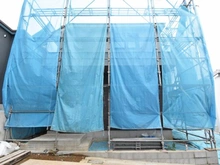 【東京都/稲城市平尾】稲城市平尾2丁目　9号棟 建築中の外観：全13棟