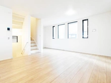 【東京都/江戸川区篠崎町】江戸川区篠崎町2丁目新築戸建 リビング・ダイニング：床暖房付き