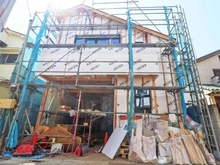 【東京都/大田区西六郷】大田区西六郷1丁目　新築戸建 建築中の外観