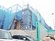 【神奈川県/川崎市麻生区片平】新築戸建FOREST TOWN片平 12号棟 建築中の外観：全13棟