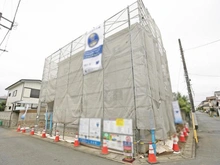 【神奈川県/川崎市宮前区菅生】川崎市宮前区菅生6丁目新築戸建 建築中の外観