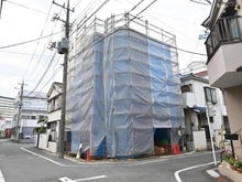 【東京都/葛飾区金町】葛飾区金町4丁目新築戸建 建築中の外観