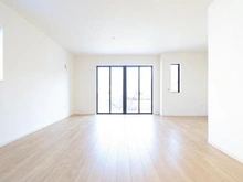 【東京都/稲城市東長沼】稲城市東長沼新築戸建 リビング・ダイニング：床暖房付き