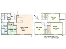 【神奈川県/相模原市緑区城山】相模原市緑区城山1丁目 新築戸建2号棟 間取り図