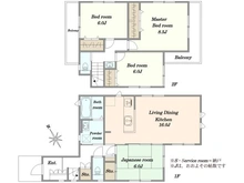 【神奈川県/相模原市緑区城山】相模原市緑区城山1丁目 新築戸建7号棟 間取り図