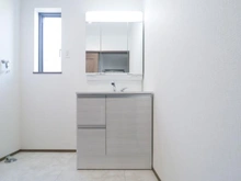 【神奈川県/相模原市南区東大沼】相模原市南区東大沼4丁目　新築戸建A号棟 洗面室