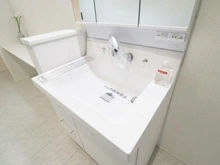 【神奈川県/川崎市麻生区東百合丘】麻生区東百合丘1丁目新築戸建 洗面室：洗面ボール