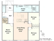 【神奈川県/川崎市麻生区東百合丘】麻生区東百合丘1丁目新築戸建 間取り図