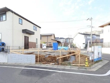 【東京都/稲城市矢野口】稲城市矢野口　新築戸建 建築中の外観