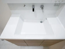 【神奈川県/川崎市多摩区栗谷】川崎市多摩区栗谷4丁目　新築戸建3号棟 洗面室：洗面ボール