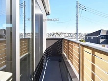 【東京都/町田市大蔵町】町田市大蔵町　新築戸建4号棟 バルコニー