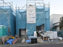 【東京都/町田市野津田町】町田市野津田町　新築戸建4号棟 建築中の外観：全4棟