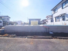 【東京都/町田市成瀬台】町田市成瀬台3丁目　新築戸建 建築中の外観