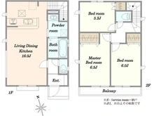 【東京都/稲城市押立】稲城市押立　4号棟 間取り図