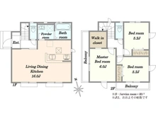 【東京都/稲城市押立】稲城市押立　7号棟 間取り図