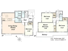 【神奈川県/綾瀬市深谷中】深谷中4丁目新築戸建てA号棟 間取り図