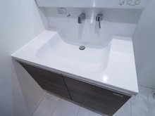 【神奈川県/川崎市多摩区長沢】川崎市多摩区長沢2丁目　新築戸建 洗面室：洗面ボール