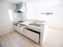 【神奈川県/川崎市麻生区東百合丘】川崎市麻生区東百合丘1丁目　新築戸建 キッチン