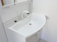 【東京都/多摩市和田】多摩市和田　中古戸建 洗面室：洗面化粧台