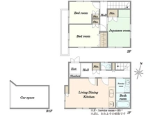 【神奈川県/川崎市多摩区西生田】川崎市多摩区西生田5丁目　中古戸建 間取り図