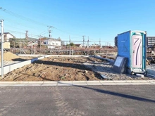 【東京都/稲城市押立】稲城市押立　2号棟 建築中の外観：全13棟