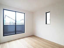【東京都/稲城市押立】稲城市押立　2号棟 洋室：約6.0帖
ウォークインクローゼット付き