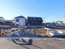 【東京都/稲城市押立】稲城市押立　12号棟 建築中の外観：全13棟