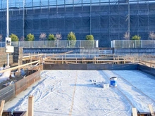 【東京都/稲城市東長沼】稲城市東長沼　新築戸建B号棟 建築中の外観：全4棟
