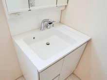 【東京都/稲城市若葉台】稲城市若葉台1丁目　新築戸建5号棟 洗面室：洗面ボール