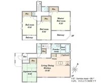 【神奈川県/秦野市東田原】秦野市東田原　新築戸建6号棟　 間取り図