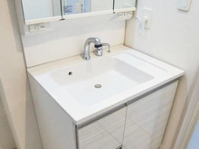 【東京都/稲城市東長沼】稲城市東長沼　新築戸建6号棟 洗面室：洗面ボール