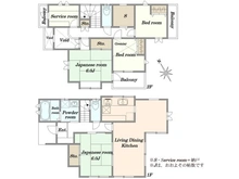 【東京都/町田市上小山田町】町田市上小山田町　中古戸建 間取り図