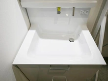 【東京都/稲城市東長沼】稲城市東長沼　新築戸建2号棟 洗面室：洗面ボール