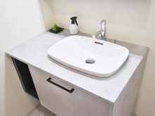 【神奈川県/横浜市瀬谷区宮沢】横浜市瀬谷区宮沢2丁目 新築戸建4号棟 洗面室：洗面ボール